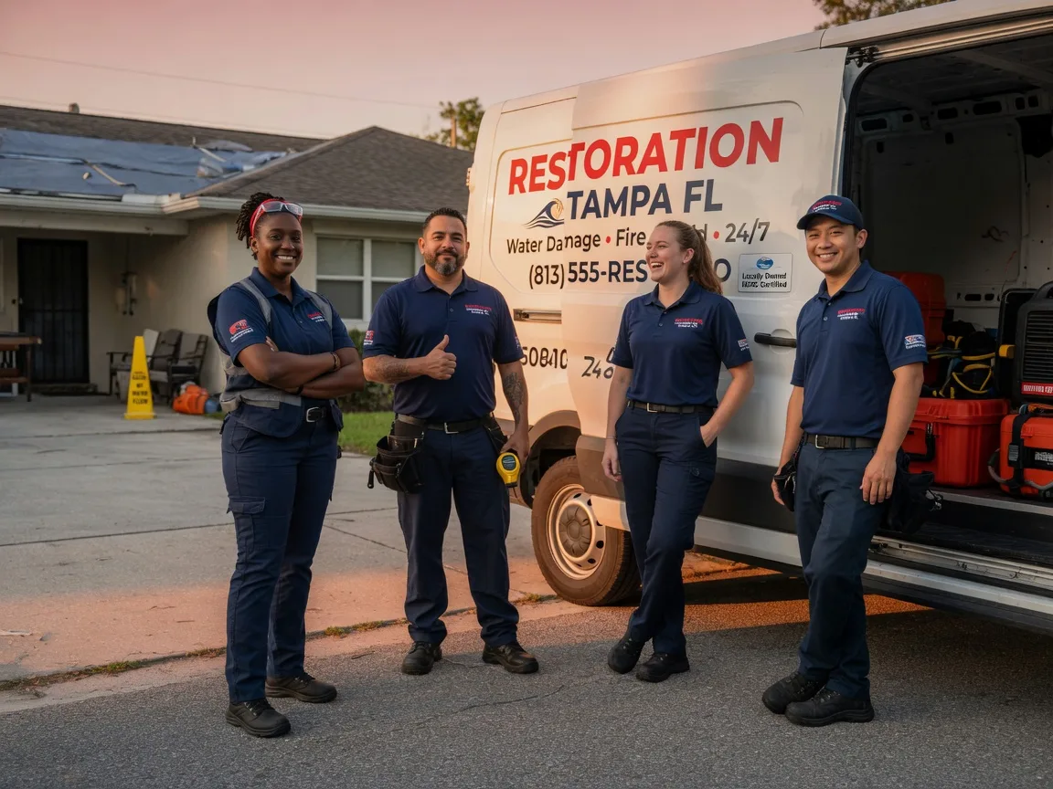 Water Damage Restoration company in New Holstein, WI